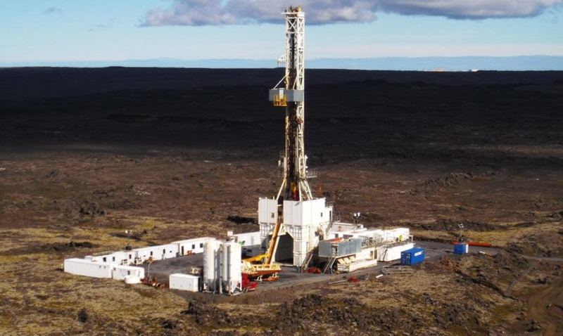 В Исландии бурят «горячую скважину» для получения энергии из магмы