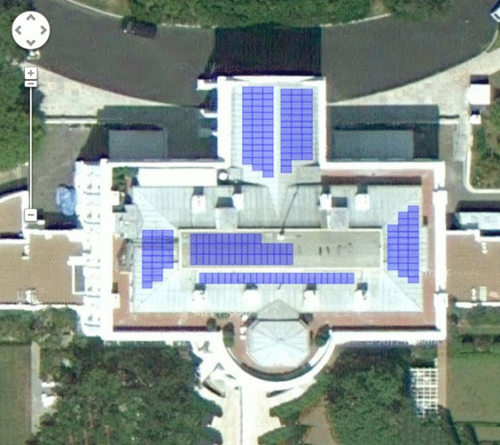 28 лет спустя, солнечные панели вернулись на крышу Белого дома