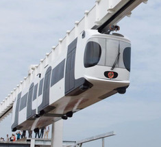 В Китае впервые испытали подвесной электропоезд на монорельсе