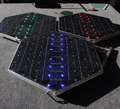 Первые плиты «солнечного» тротуара установлены в штате Айдахо