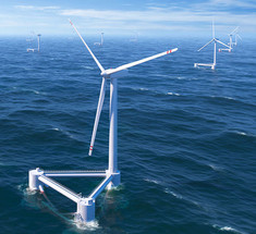 У берегов Франции появится плавучая ветряная платформа
