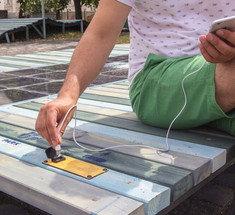 Platio устанавливает первые солнечные тротуары