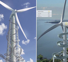 Первый в мире «парк устойчивого развития с ветроаттракционами» планируют построить в Голландии