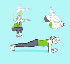 Золотая пятерка: 5 основных упражнений, которые подтягивают все тело