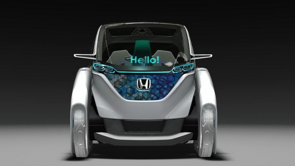 Новая модель электромобиля от Honda - Micro Commuter