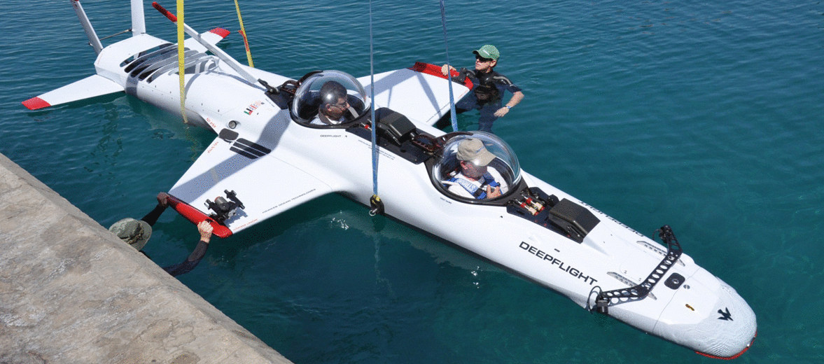 Создана первая персональная подводная лодка для отдыха