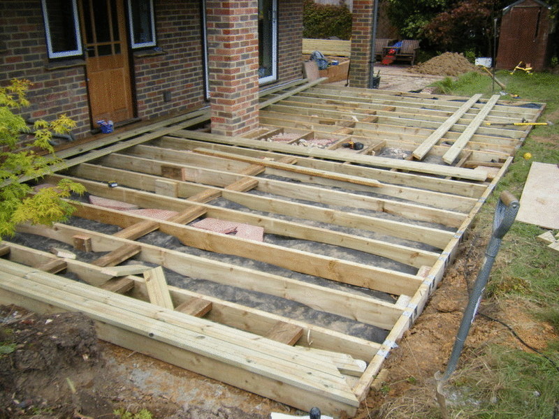 Как создать деревянную террасу возле дома