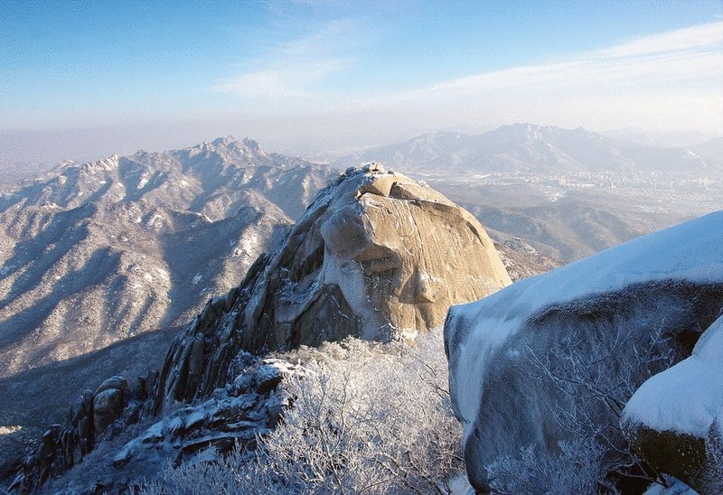 Фоторепортаж гора Пукхансан в Сеуле