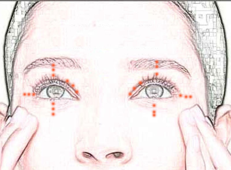 Простая техника для релаксации глаз  Шин-шин-тойцу-до