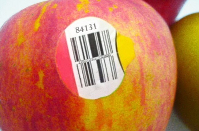 Вот зачем эти наклейки на фруктах! Это ВАЖНО для покупателей!