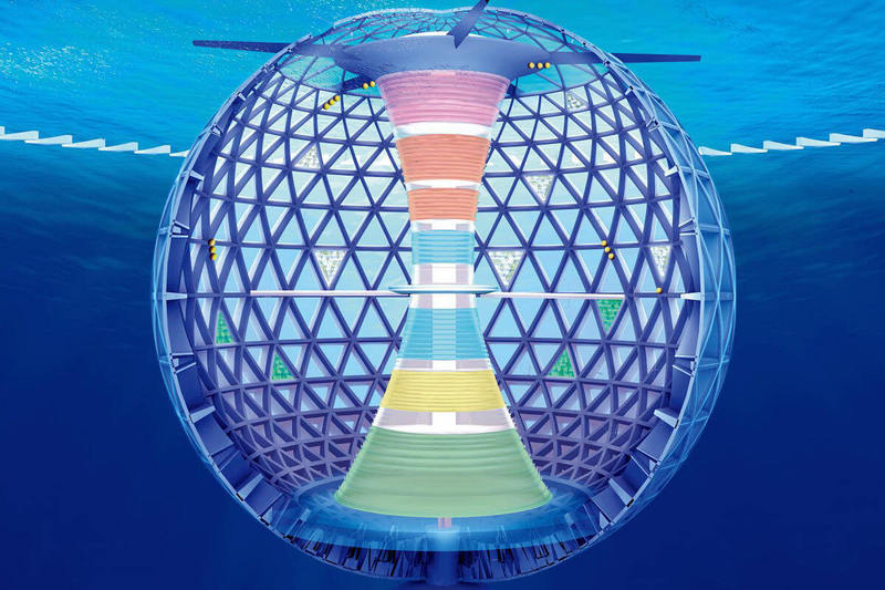 Подводный энергонезависимый город могут построить к 2030 году