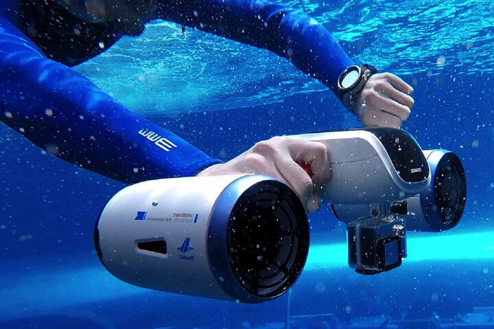 Sublue WhiteShark — подводный скутер со скоростью 6 км/ч