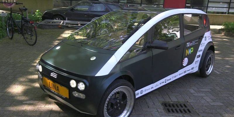 В Нидерландах тестируют биоразлагаемый автомобиль