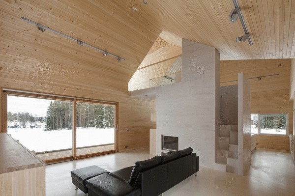 Финский экологичный дом со здоровой, естественной для человека атмосферой