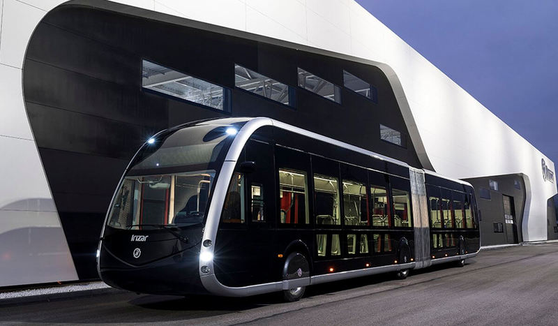 Испанский Irizar представил свою новую разработку: электробус футуристичного дизайна
