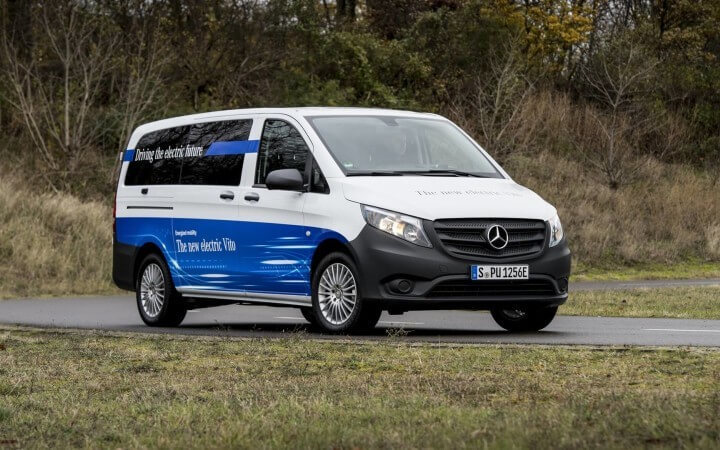 Mercedes представила новый электрический фургон eVito с запасом хода 150 км