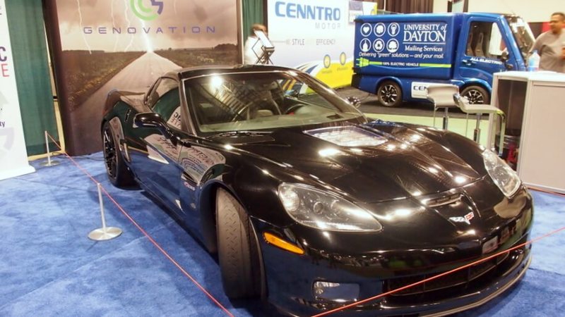 В Лас-Вегасе дебютировал электрический Corvette