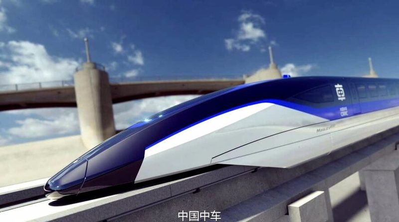 В Китае запускают магнитные поезда со скоростью 600 км/ч