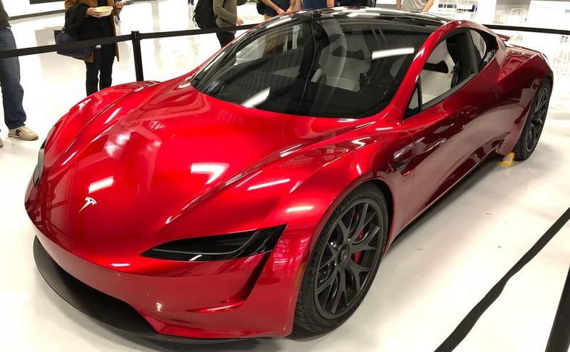 ﻿﻿ Первые фото Tesla Roadster 2020
