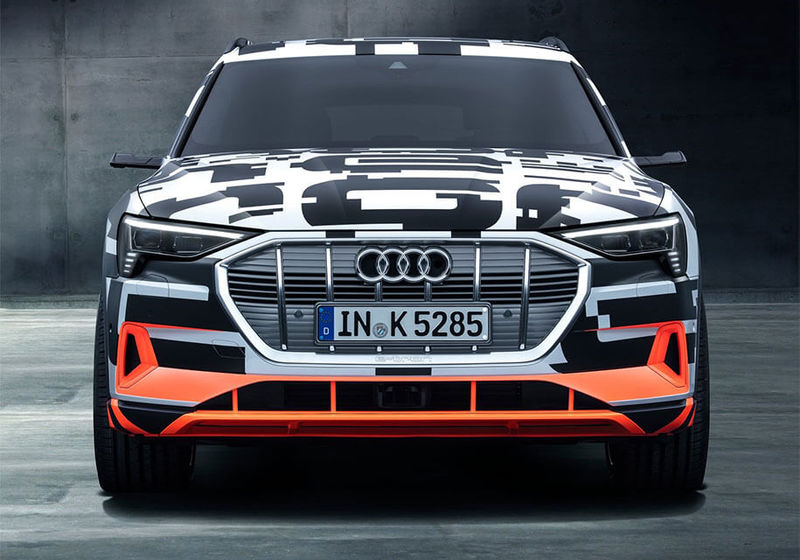 Audi привезла в Женеву почти серийный электрокроссовер