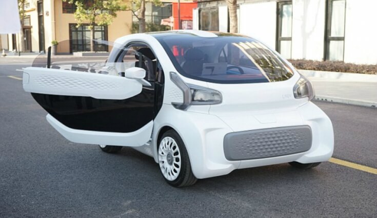 3D-печатный электромобиль за $10 тыс выпустят в продажу в Китае