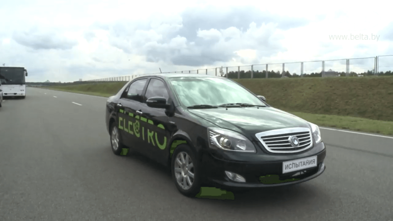 Доработанный белорусский электромобиль планируется презентовать до конца 2018 года