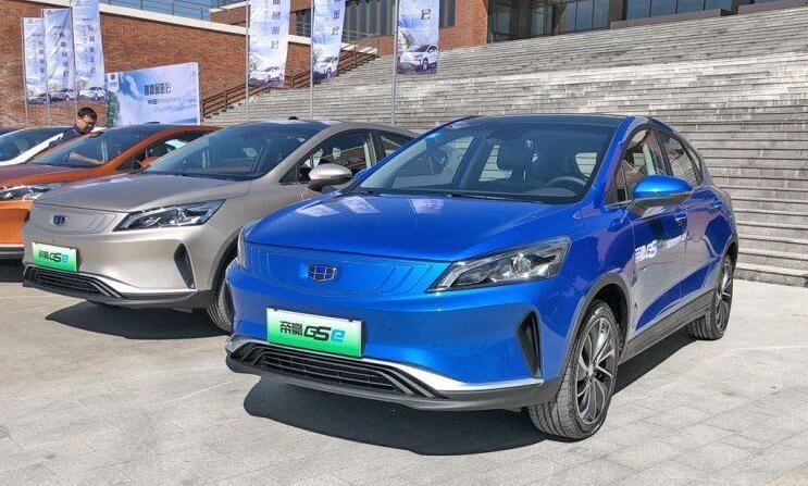 Geely выпустила электрокроссовер Emgrand GSe 