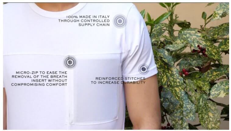 Создана футболка, которая очищает воздух, когда вы ее носите