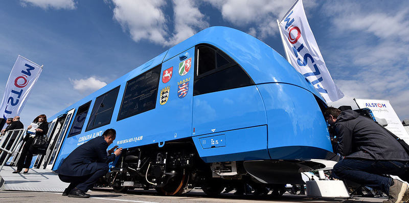 В Германии будут ходить поезда на водородном топливе
