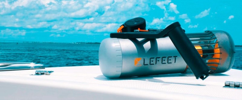 LeFeet — модульный подводный скутер для дайверов и каяков