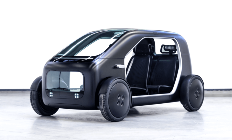 Датская компания Biomega показала в Шанхае электромобиль для каршеринга