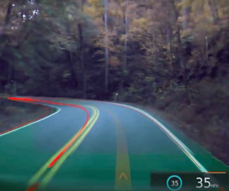 Как работает (и ошибается) автопилот Tesla показали в 360 градусах