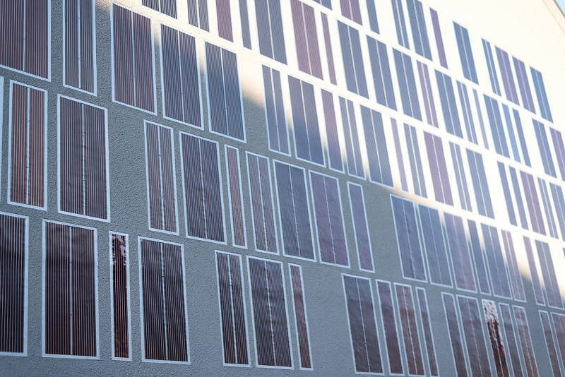 Органические солнечные батареи для утепленных штукатурных фасадов