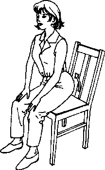 «Ходьба» тазом на стуле: Учимся комфортно сидеть