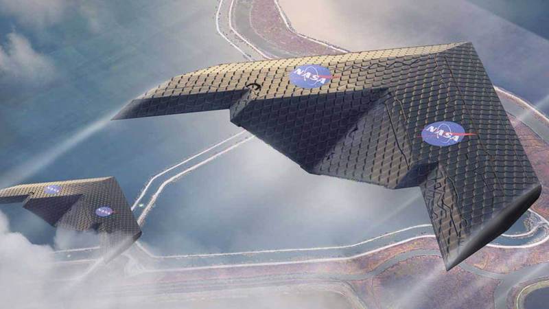 НАСА и MIT сотрудничают в разработке нового гибкого крыла самолета