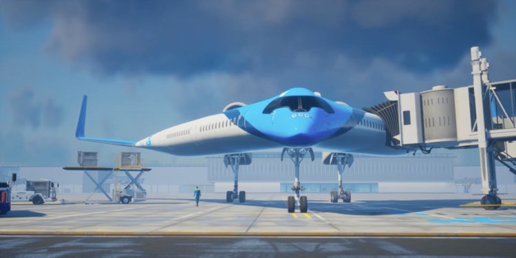 Конструкция самолета «Flying-V» обещает экономию топлива