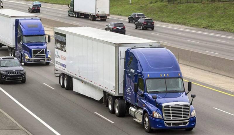Система Peloton позволит одному водителю управлять сразу двумя грузовиками