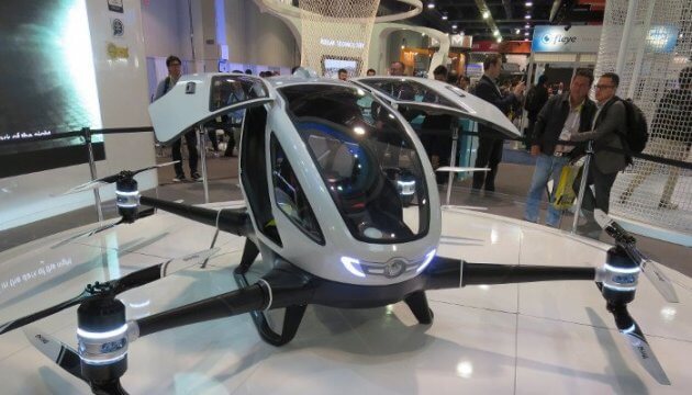 Китай может стать первой в мире страной с регулярными перевозками пассажиров беспилотными дронами