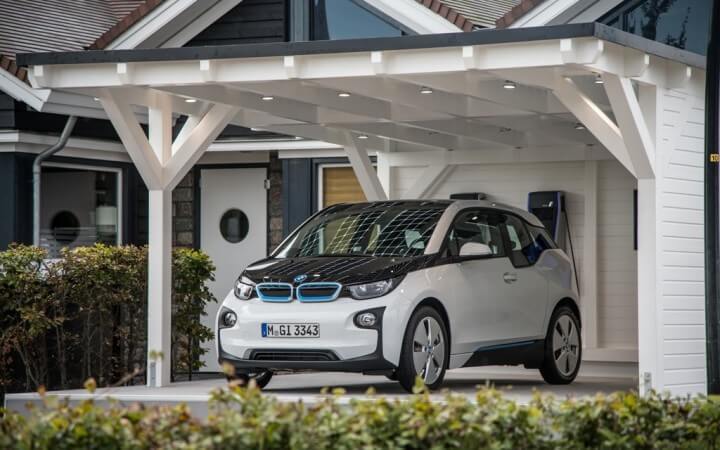 Во всех новых домах Великобритании установят устройства для зарядки электромобилей
