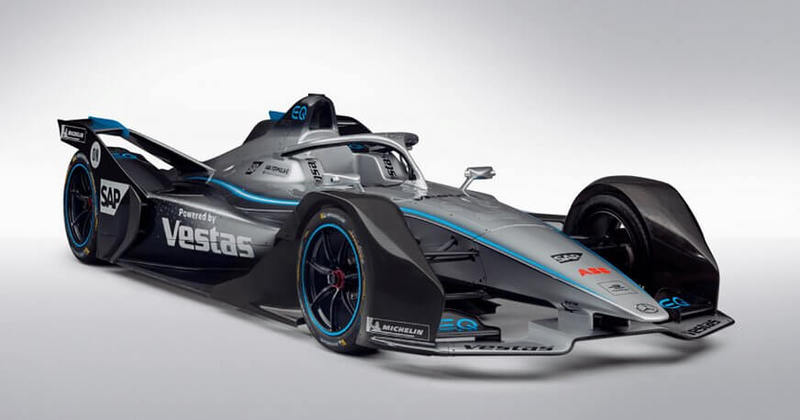 Гоночный электромобиль Mercedes-Benz EQ Silver Arrow 01 примет участие в Formula E