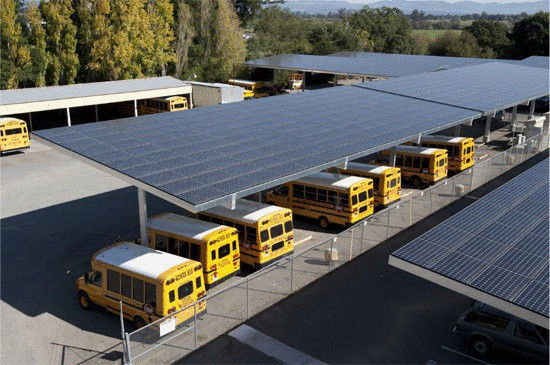 Солнечные установки на школьных крышах