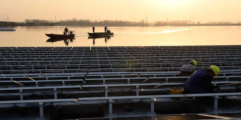 Индия планирует крупнейшую в мире плавучую солнечную электростанцию ​​на 1 ГВт