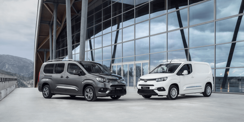 Toyota демонстрирует полностью электрический фургон Proace