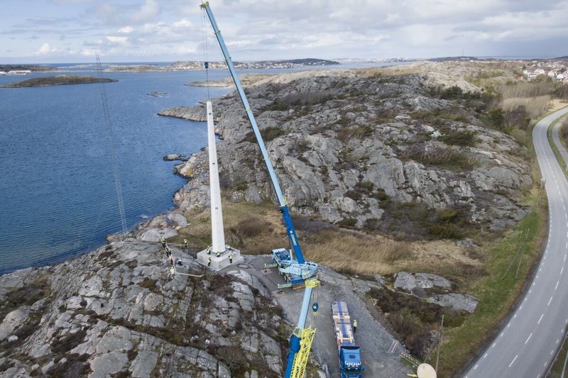 Швеция принимает свою первую деревянную ветряную турбину