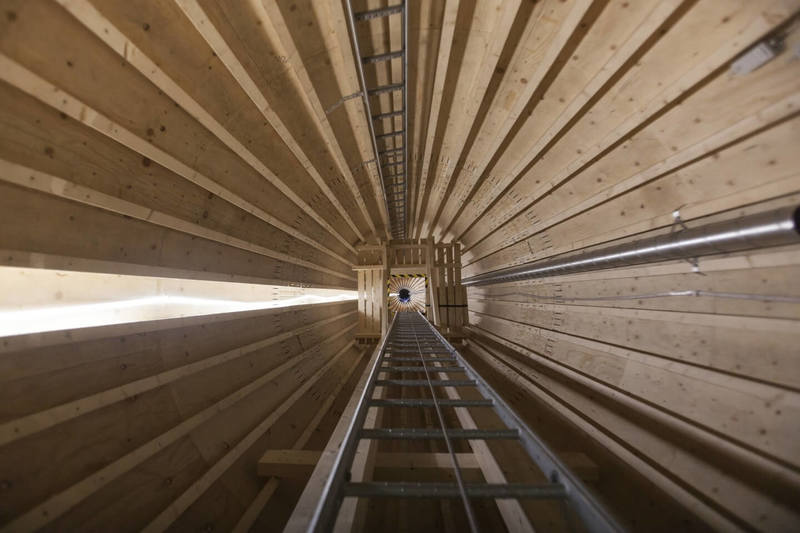 Швеция принимает свою первую деревянную ветряную турбину