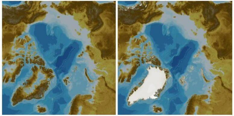 Батиметрическая карта IBCAO 4.0: новая карта глубин Северного Ледовитого океана