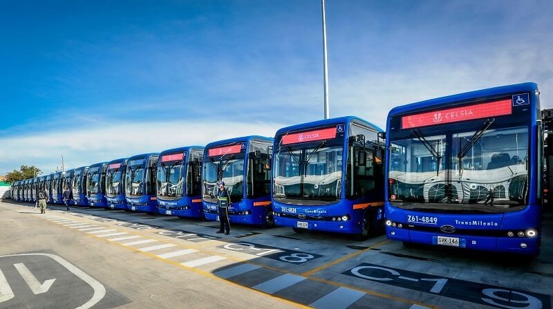 BYD: Более 1000 электробусов для Колумбии