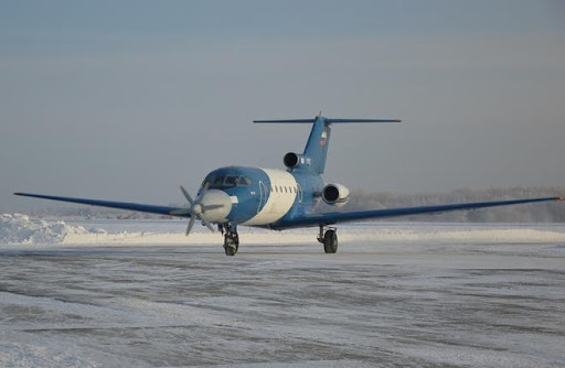 Як-40: электрический самолет с винтом