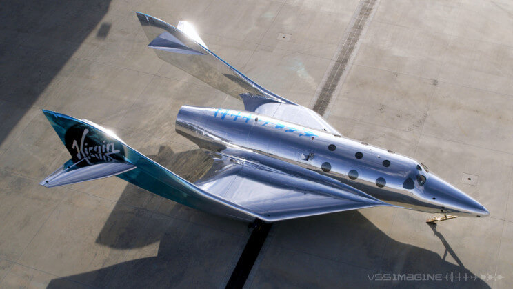 VSS Imagine: космический корабль нового поколения Virgin Galactic