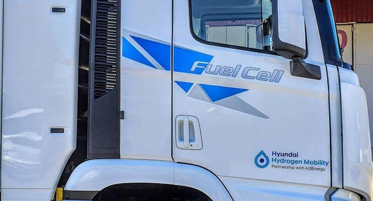 100000 водородных грузовиков к 2030 году
